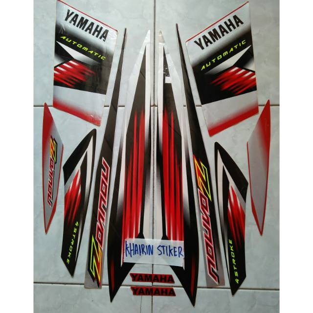 Striping nouvo z 2005 silver merah