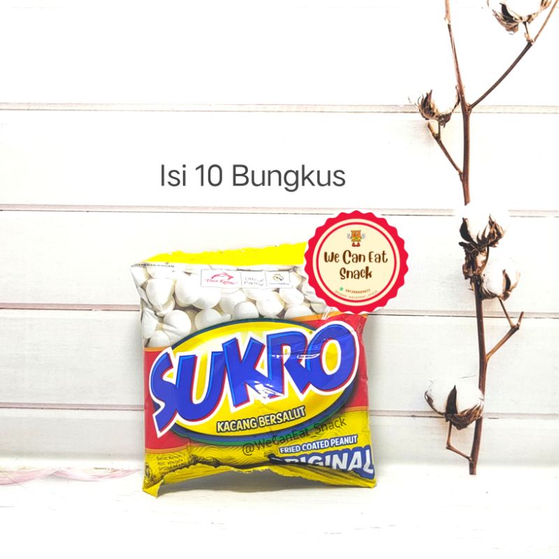 

Kacang Sukro Original Dua Kelinci 20gr (isi 10)