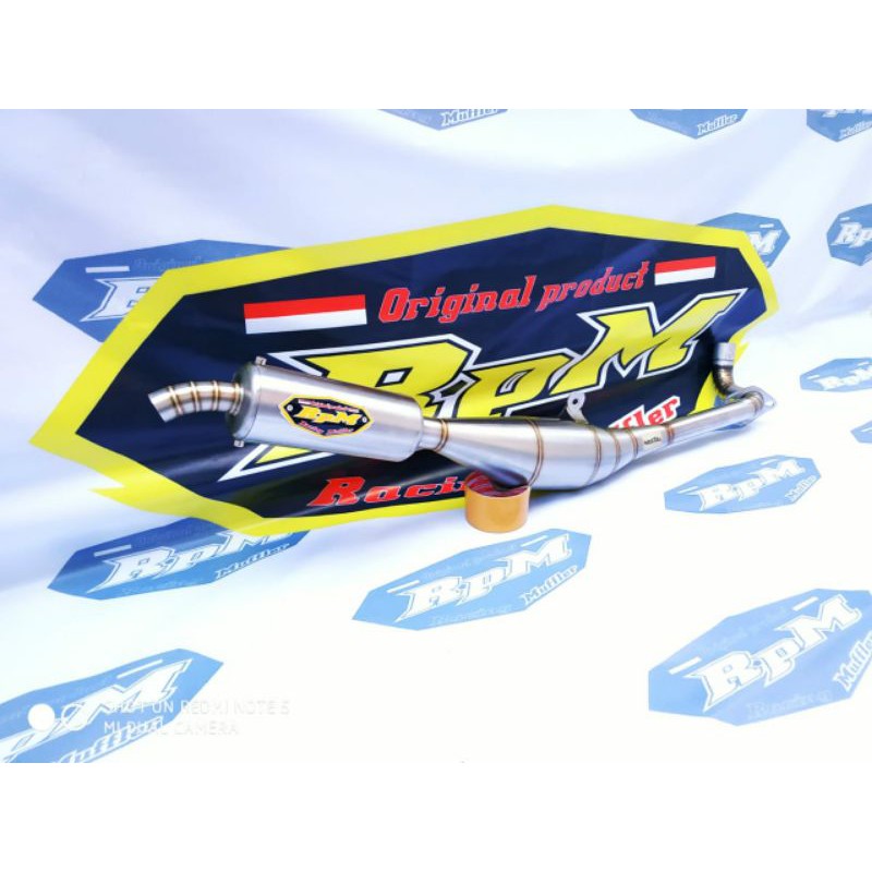 Knalpot Crystal - Knalpot Racing Suzuki Crystal Original RpM