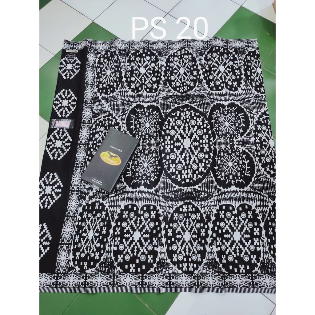 Sarung Kalongguh Hitam Putih PSD 15-20