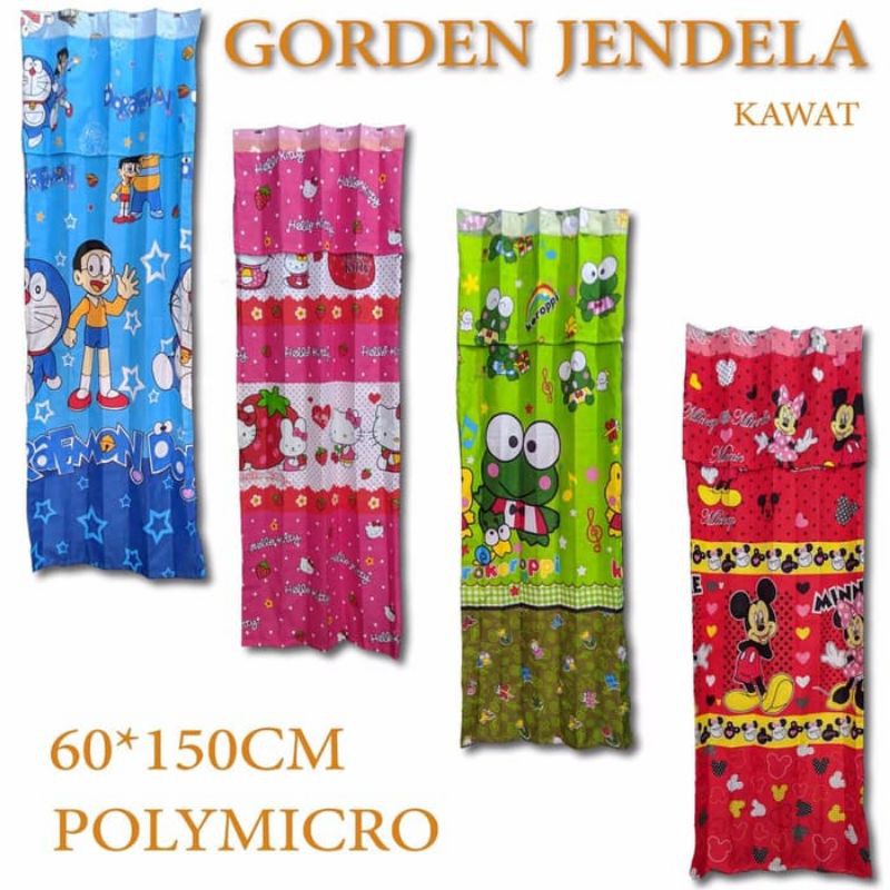 GORDEN JENDELA KARAKTER// GORDEN JENDELA KAMAR //GORDEN JENDELA