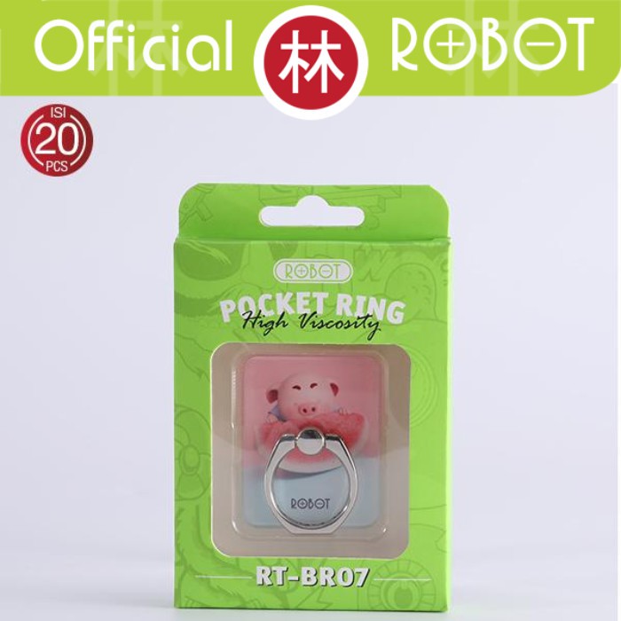 Robot RT-BR07 B2 Phone Stent Little Pig Series - 1 Kotak 20 Pcs