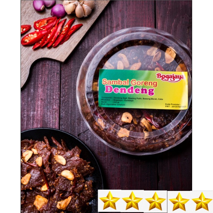 

[fresh] Dendeng Sapi Goreng Siap Saji 230 Gram/sambal Goreng Dendeng