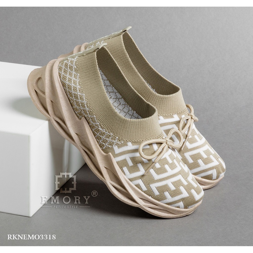 LINKSBANDUNG - EMORY   Flexknit Flats RKNEMO3318 Sepatu Rajut Wanita Fashion Original