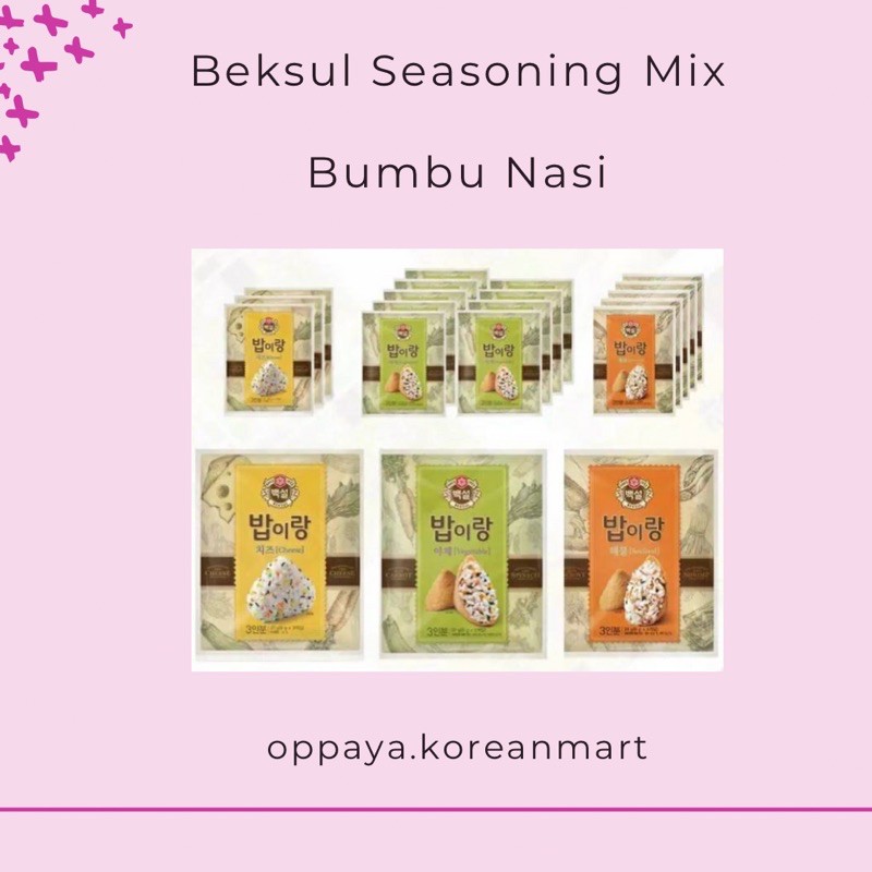 

Beksul seasoning Mix | Bumbu Nasi Made in Korea