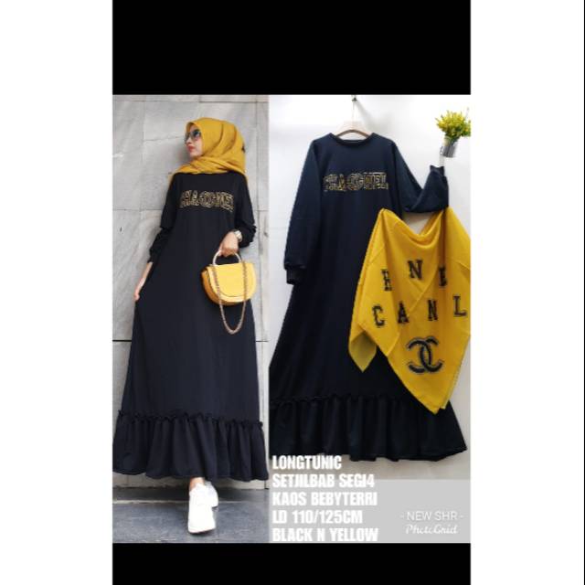 Long tunic set jilbab shr