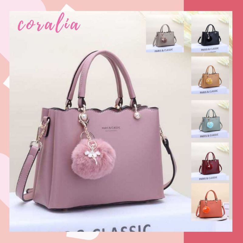 Tas Wanita | Tas Import | Tas Fashion Wanita | Tas Wanita Terbaru | Tophandle | Paris Classic 93315
