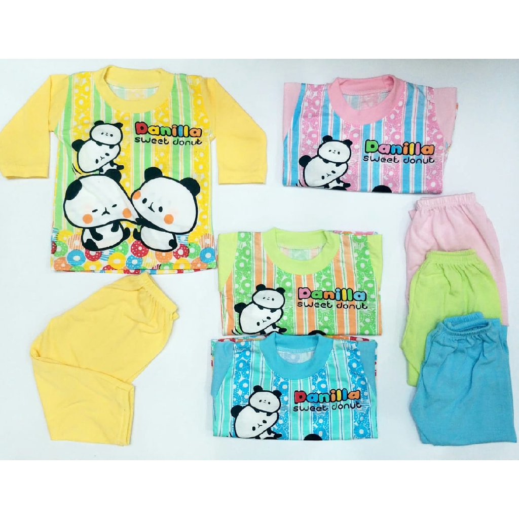 BAJU KAOS SETELAN PANJANG BAYI , Baju Kaos Setelan Panjang Bayi / Baju Panjang Celana Panjang TC 1 Pasang / Setelan Baju Bayi Grosir