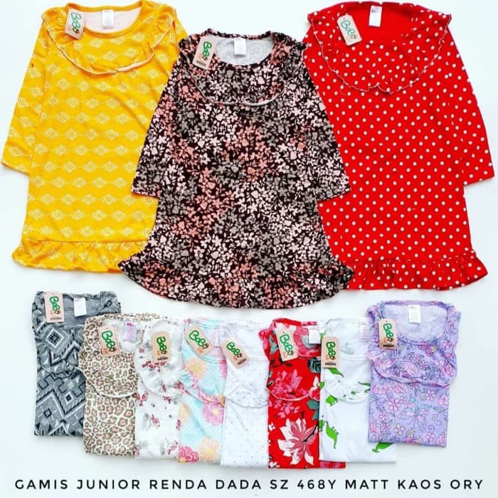 Termurah Gamis Anak Perempuan Modern Terbaru Mikka 2020 | Kh MY486 Grosir Bobo Kids Junior 4,6,8T