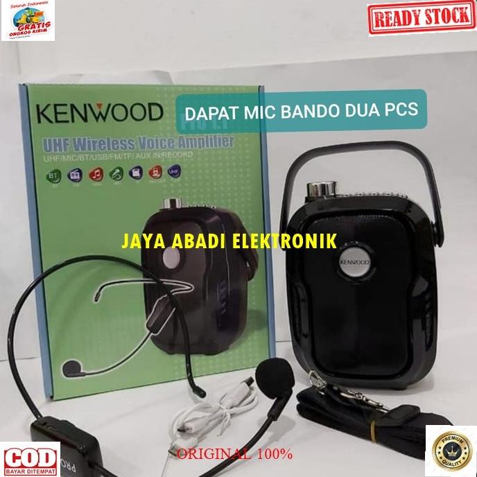 Kenwood Speaker Meeting Bluetooth Uhf Dual Sepasang Portable Pro Vokal 8_9Eikxkjs