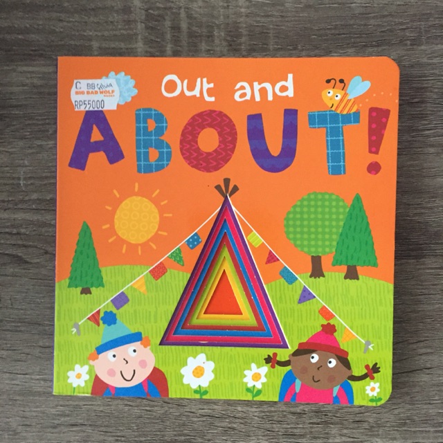 Out and About Buku Cerita Boardbook