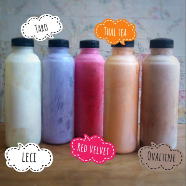 

Milky jelly / minuman kekinian / fresh milk