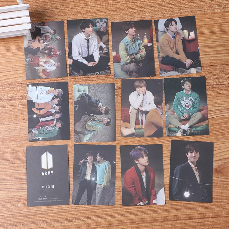 10pcs Kartu Lomo Foto kpop Bts Ukuran Kecil