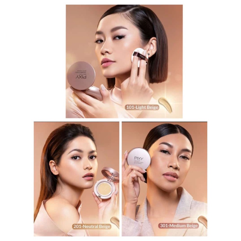 PIXY MAKE IT GLOW TECHNO FIXED MATTE CUSHION 15gr