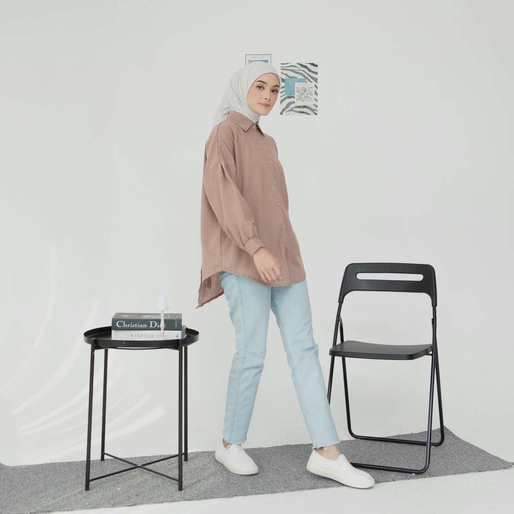 Nelkaa Linen Shirt kemeja linen termurah