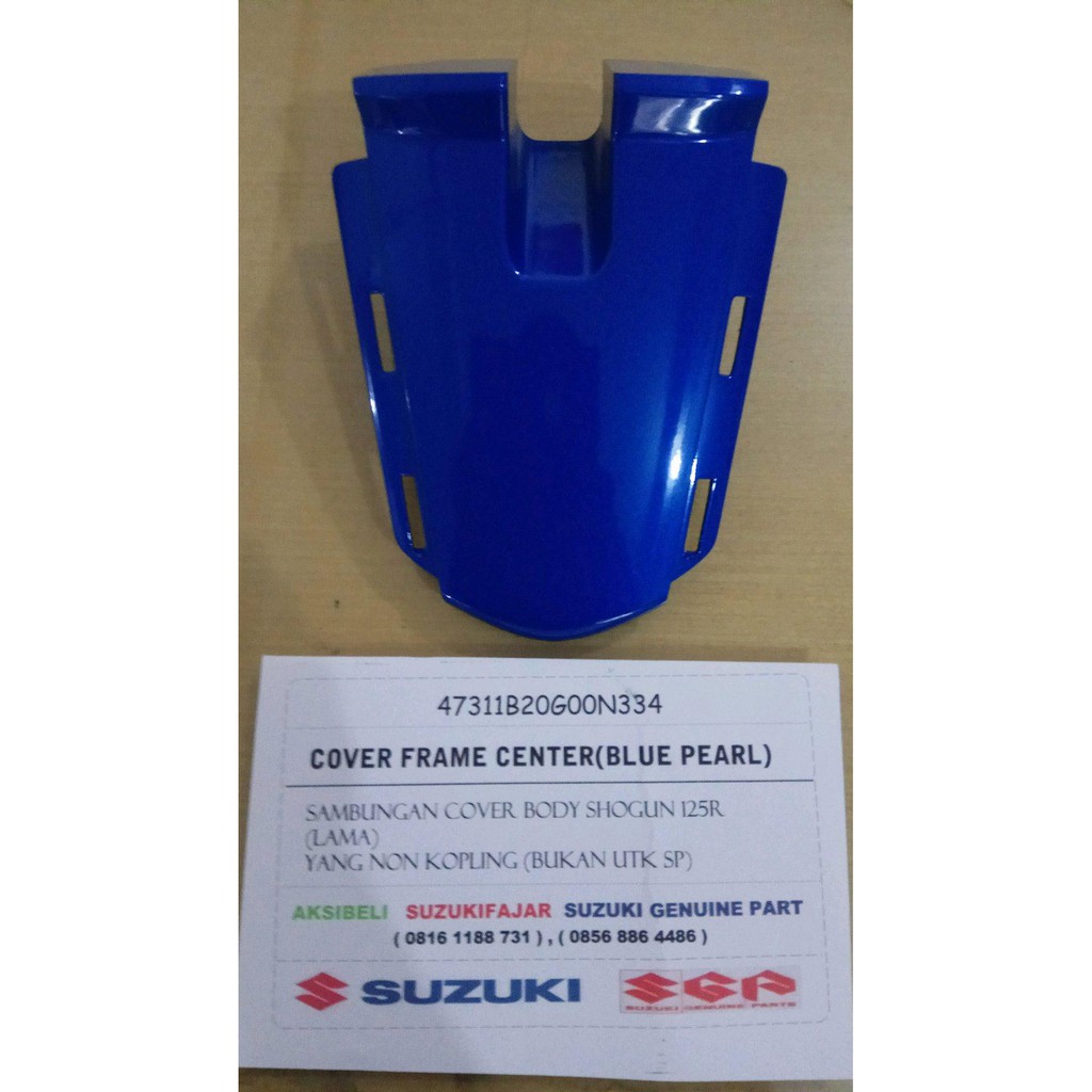 FADA -  Sambungan Cover Body Shogun 125R lama BIRU