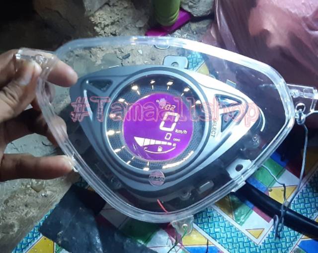 Speedometer Digital Jupiter Z Burung Hantu Shopee Indonesia