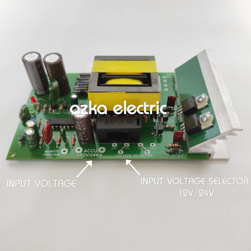 Kit Inverter Multi 12V DC to DC CT 18V - 24V - 32V