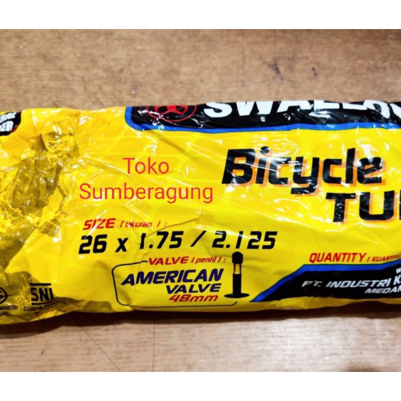 Ban dalam MTB 26x1.75 AV48mm SWALLOW Ban dalam MTB cop panjang Ban dalam MTB SWALLOW