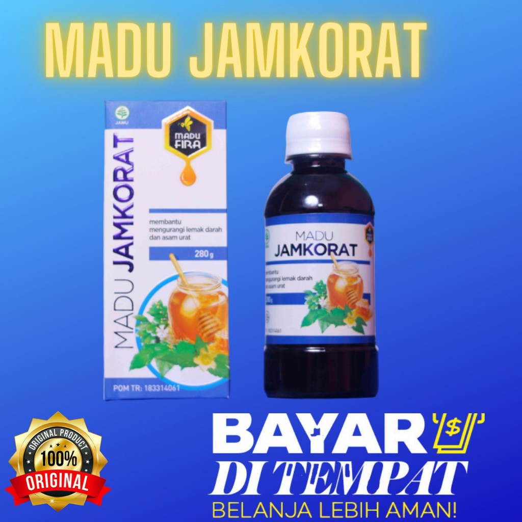 Madu Jamkorat Original CV. Fira Herbalindo isi 280gr