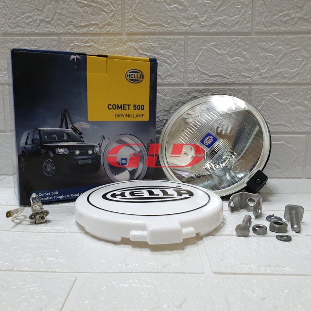 LAMPU SOROT - TEMBAK KABUT - FOG LAMP HELLA COMET 500 WHITE