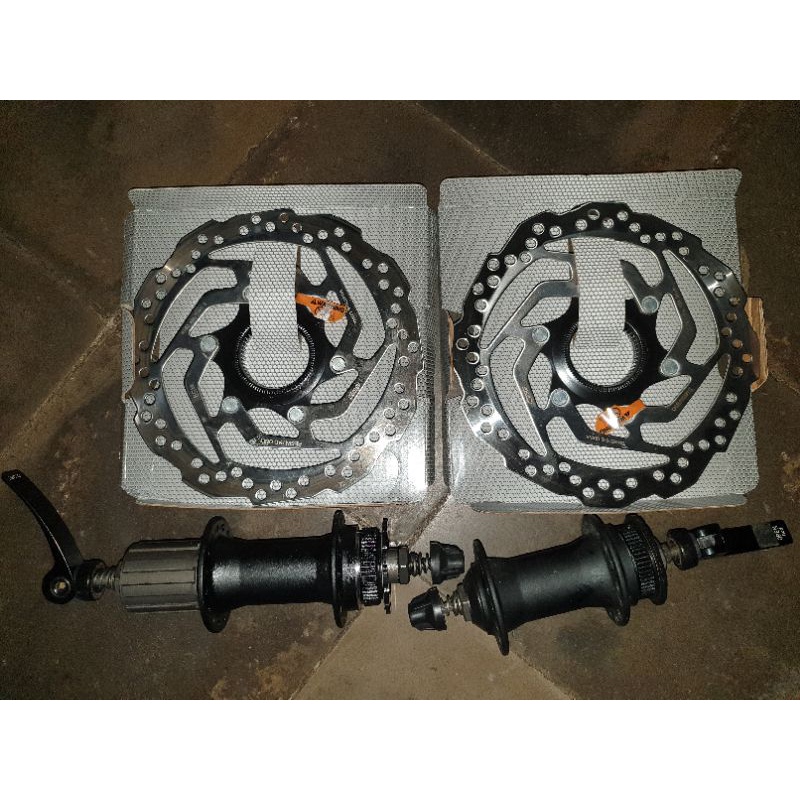 Rotor Shimano dan Hub Freehub
