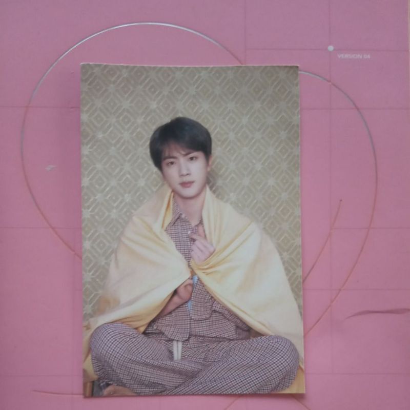 Postcard BTS MOTS persona official seokjin