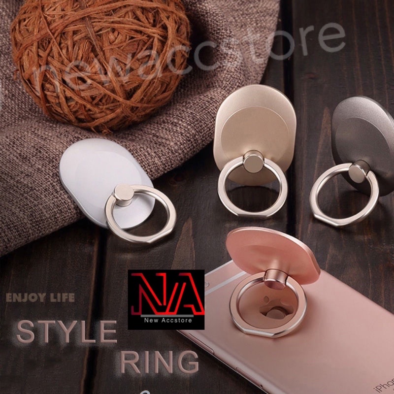 iring stand holder, iring hp, stand handphone, ring stand iring lucu