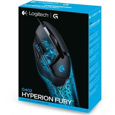 LOGITECH MOUSE G402 Hyperion Fury Gaming Mouse