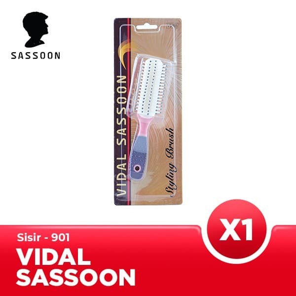 Bagus Sisir Rambut Wanita Pria Vidal Sassoon Tipe 901