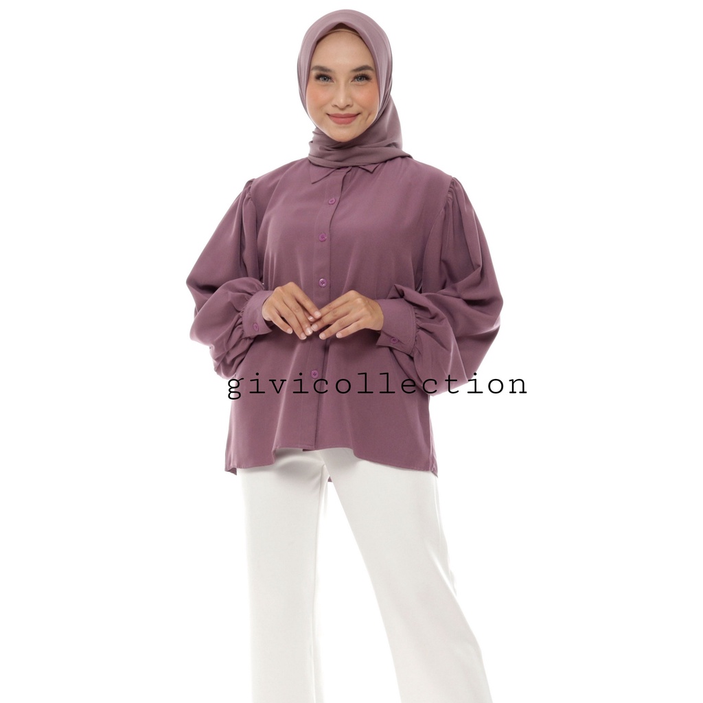 Alesya shirt / kemeja wanita