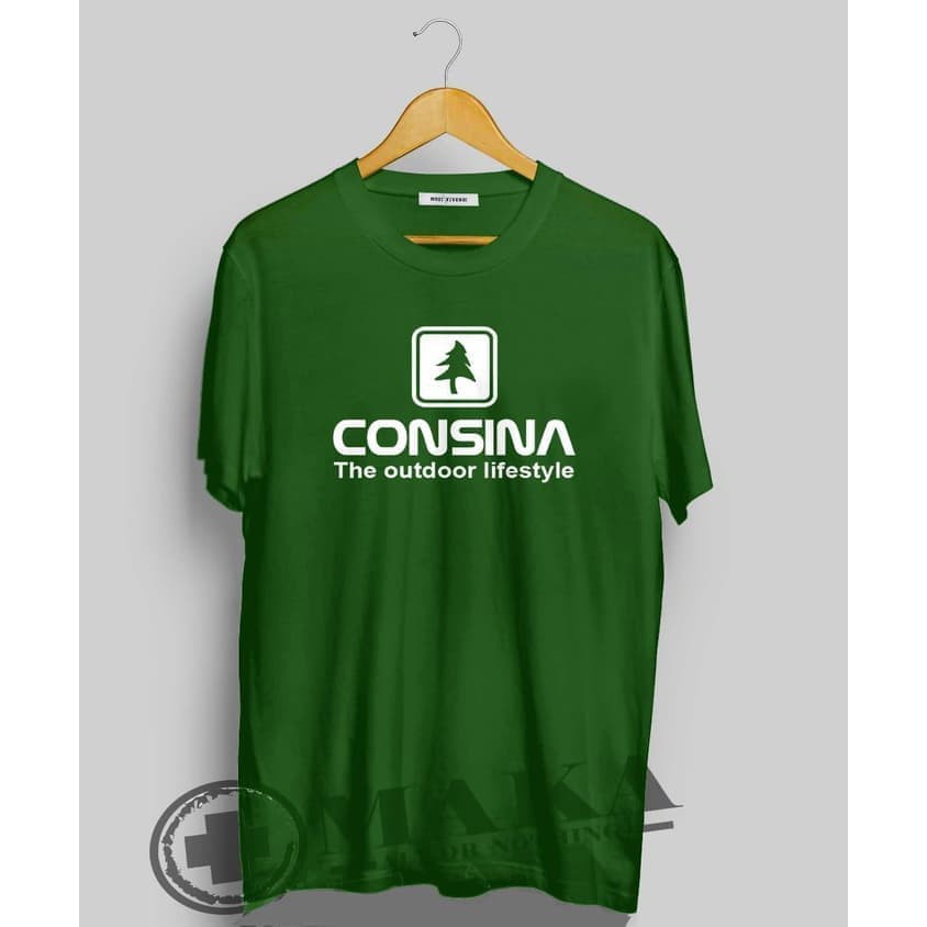 KAOS COMBED 30S BAJU CONSINA   OUTDOOR HIKING GUNUNG CAMP