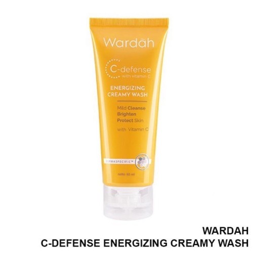 WARDAH C-DEFENSE ENERGIZING CREAMY WASH 60ML