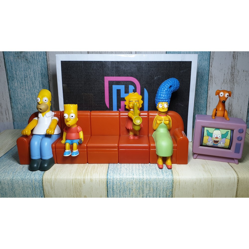 Burger King Kids Meal Toys 2008 The Simpsons 'Couch A Bunga' RARE (USA) - PreLoved