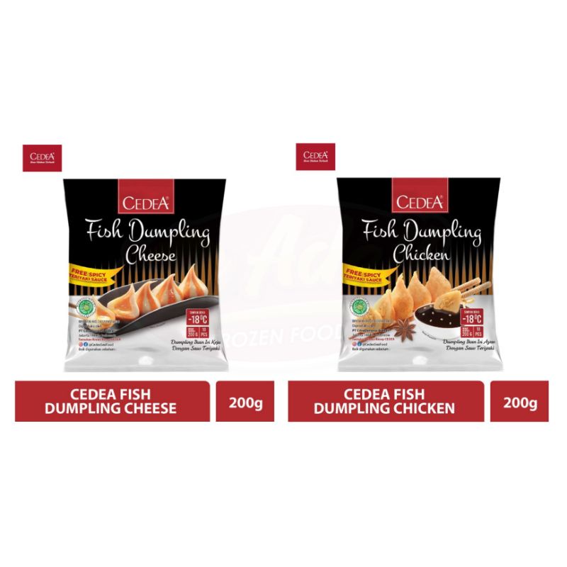 

CEDEA Fish Dumpling Chicken / Cheese / Fish Roll / Otak Singapore 200gr