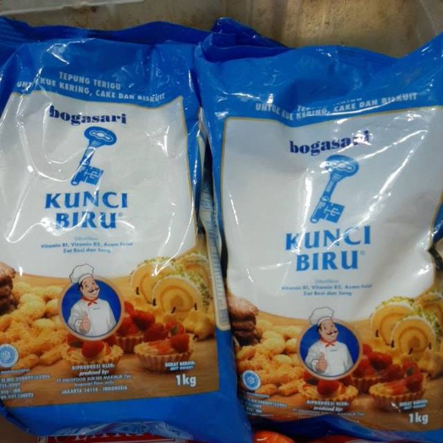 

Terigu Kunci Biru Premium - 1kg