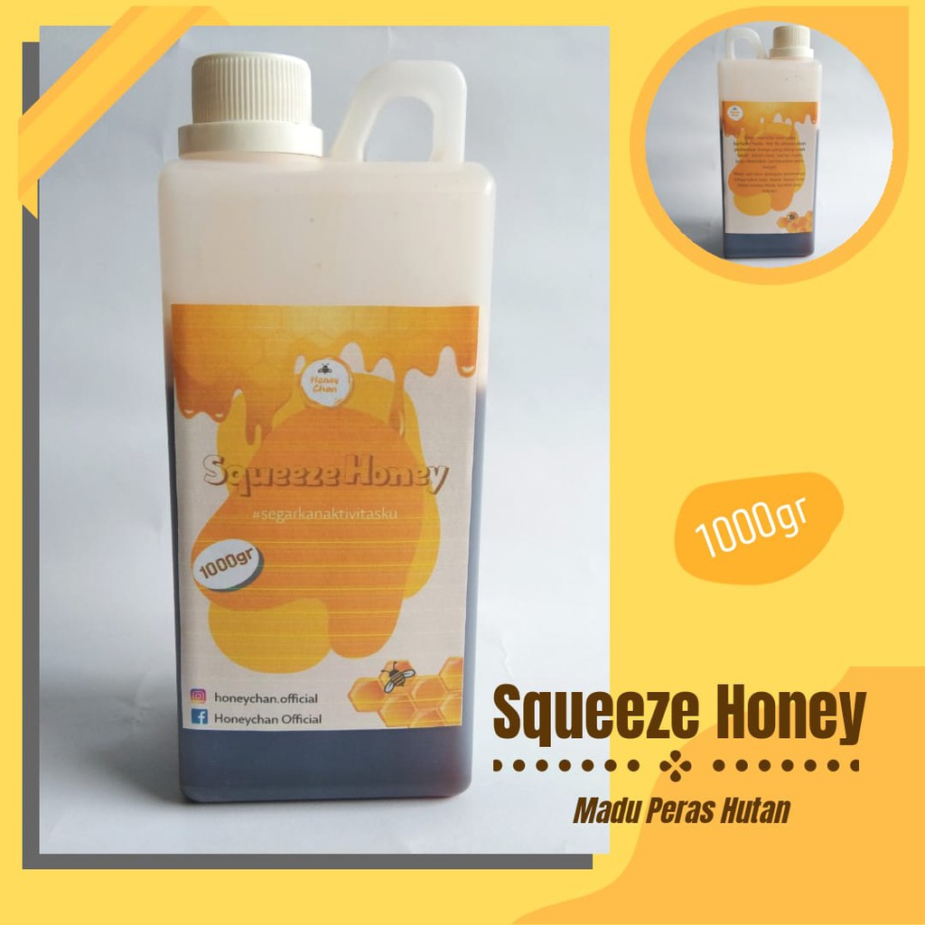 

Madu Murni Asli Pure 100% Hutan/Multiflora Honeychan 1kg