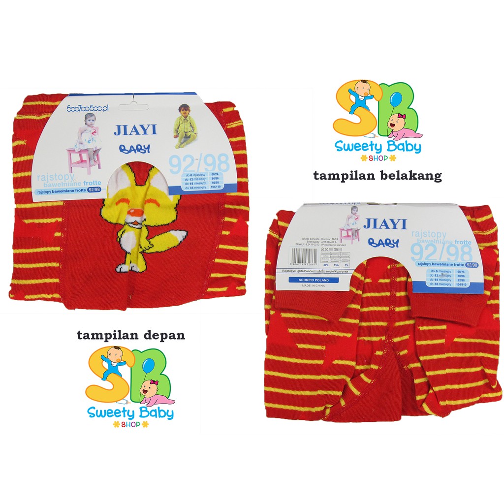 Celana Legging bayi cewek / cowok tanpa tutup kaki ISI 2 pcs / Celana Legging Lucu