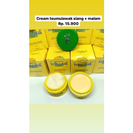 CREAM SIANG MALAM TEMULAWAK