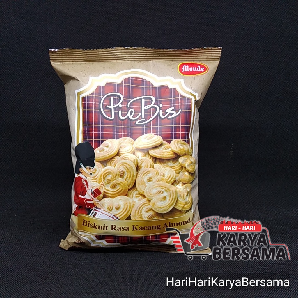 

MONDE PIE BIS BISKUIT RASA KACANG ALMOND 190GR