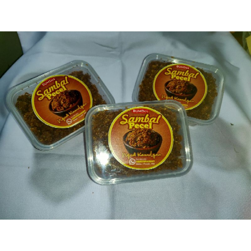 

BUMBU SAMBAL KACANG PECEL BERAT 300gr