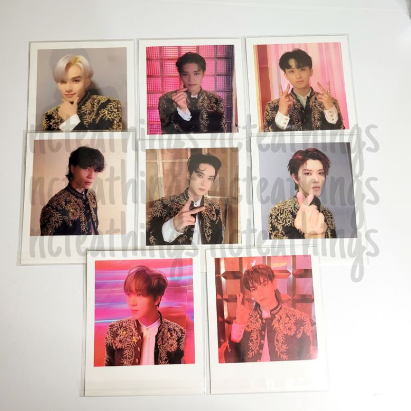 OFFICIAL POLAROID EVENT NCT 127 FAVORITE TAEYONG TAEIL JOHNNY MARK DOYOUNG JUNGWOO HAECHAN YUTA PHOT