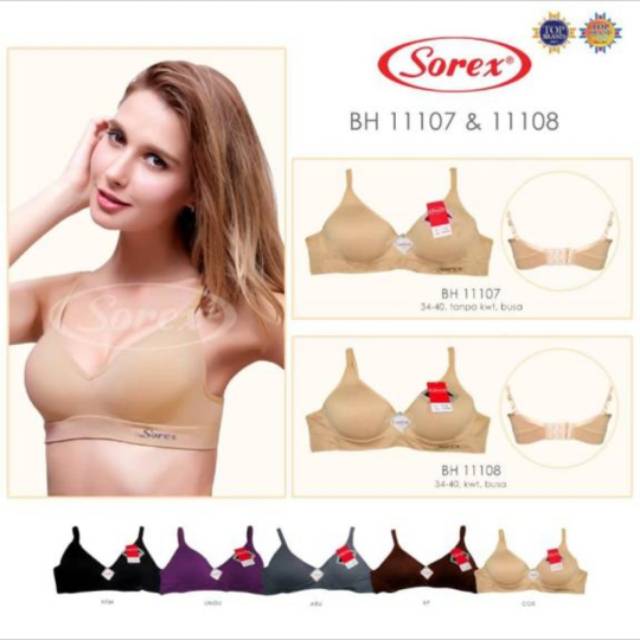 Grosir  Bra sport sorex seamless tanpa kawat 11107