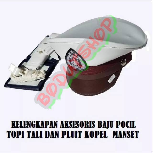 Discount Seragam Baju Polisi Anak Polantas Set Komplit-Daffa Store