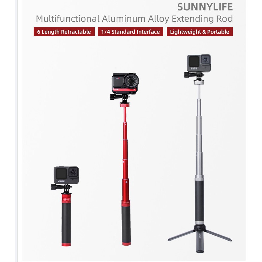 Sunnylife High Quality Universal Portable Aluminium Extending Rod