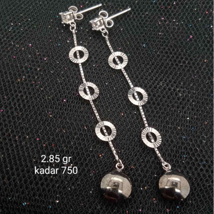 Anting Emas 17 K - 2.85 Kadar 750 - 3331