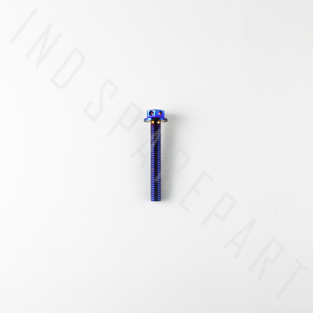 Baut-Baud Probolt-Pro Bolt Flower Biru-Blue M8x55-8x55-8 x 55 Drat 12