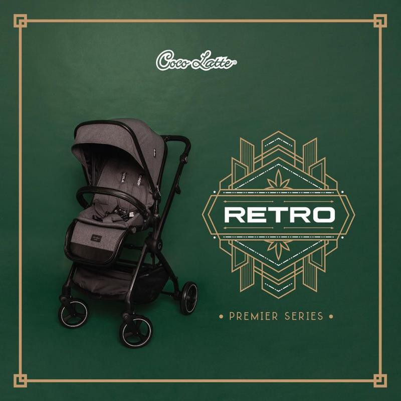 Stroller Hadap Ibu Kereta Dorong Bayi Cocolatte CL-BK 1381 Retro