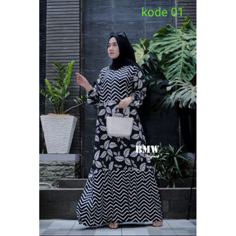 LONGDRESS KALONG BATIK CAP PEKALONGAN /