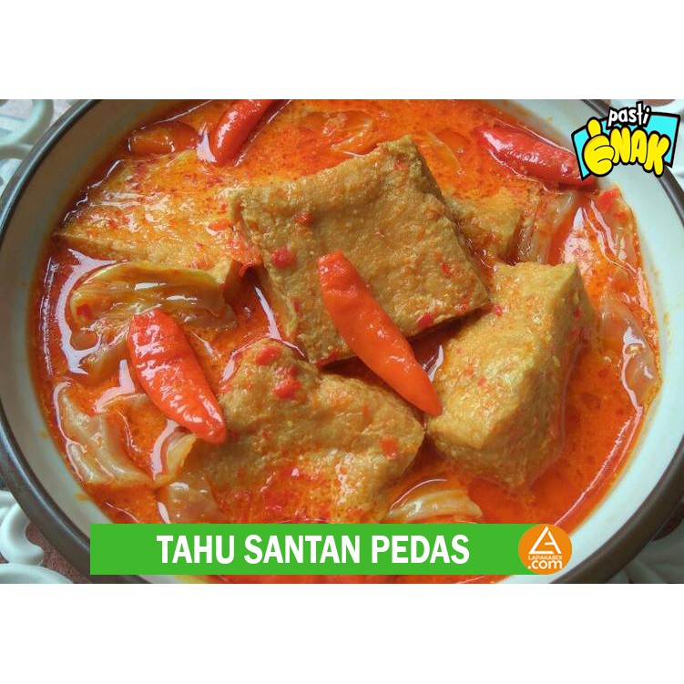 

Tahu Santan Pedas Lauk Makanan Siap Saji Enak Garansi Termurah
